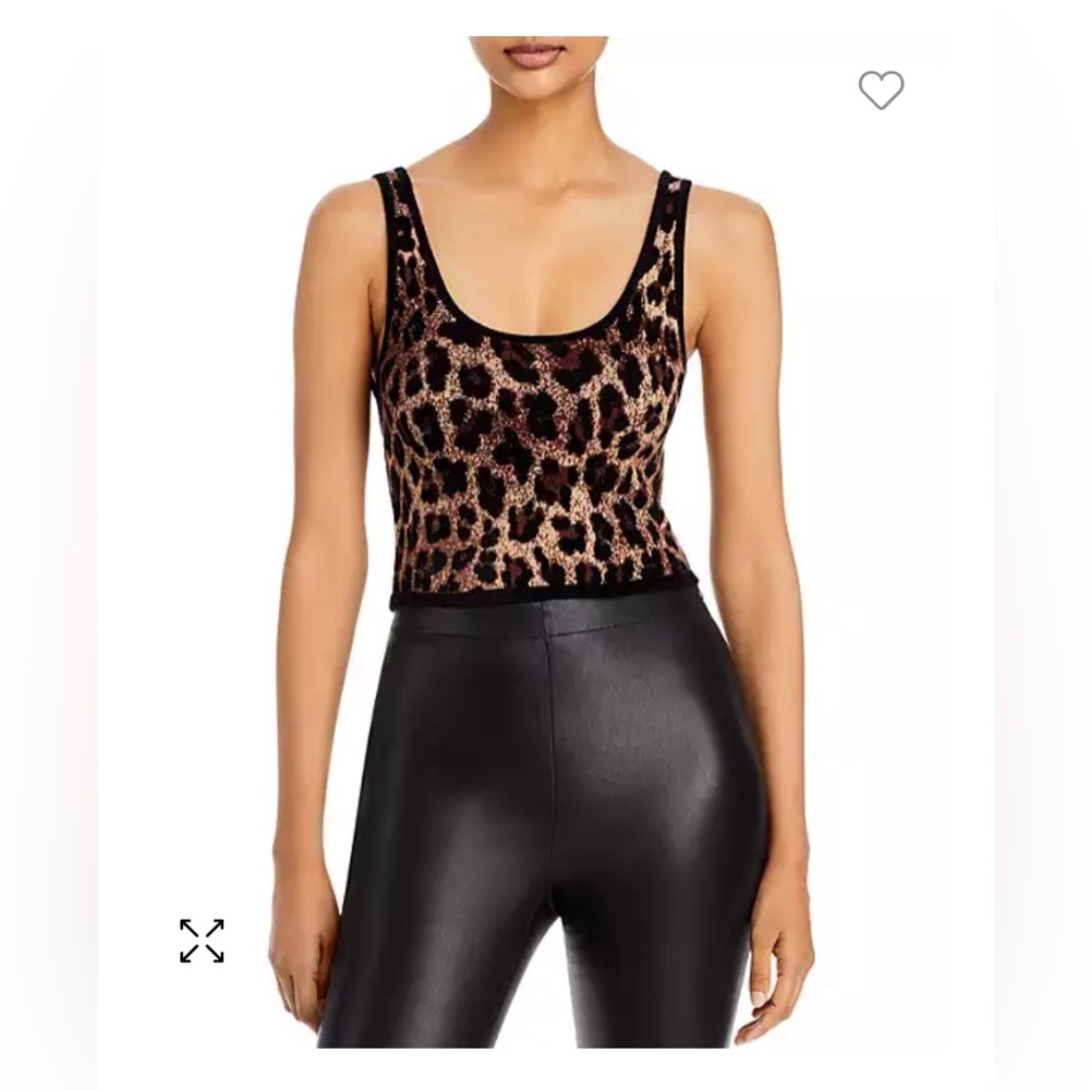 Alice and Olivia Leopard Top
